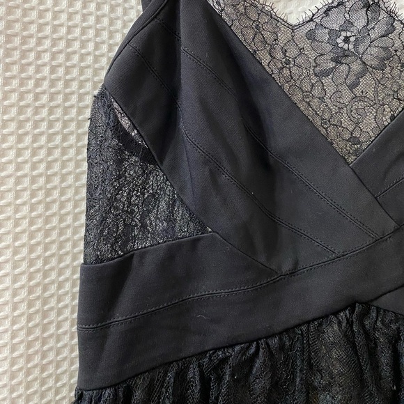 BCBGMaxAzria Cantilly Lace Ballerina Cocktail Dress - Picture 7 of 7